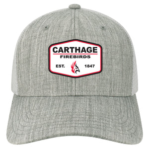 Mid-Pro Snapback Hat, Grey/White