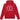 1991 Brushed 80/20 Fleece Hood | Red