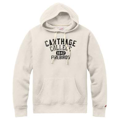 Stadium Hooded Sweatshirt, Grey Oatmeal