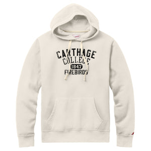 Stadium Hooded Sweatshirt, Grey Oatmeal