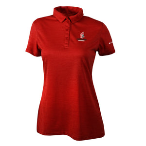 Ladies Set II Polo by Columbia, Red