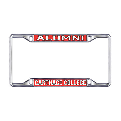 Alumni License Plate Frame, Red