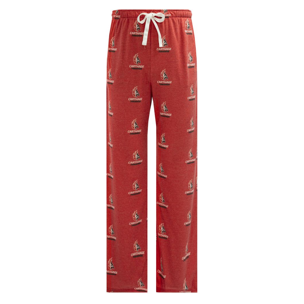 Adult Sublimated Logo Pants, Red