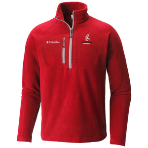 Fast Trek III 1/2 Zip by Columbia, Red