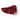 Poms with Ring Tab | Black/Red