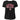 Ladies Vintage Washed Cotton Tee | Black