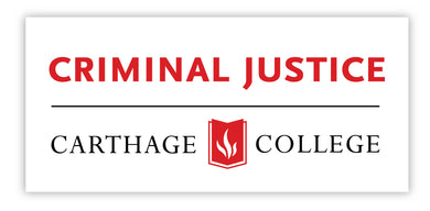 Carthage CRIMINAL JUSTICE Decal - M45