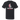 Wordmark Design Graphite T-Shirt | Black