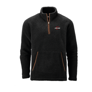 Men's Everest Fleece Pullover, Black/Chocolate