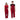 Game Overall Bibs | Red & Black
