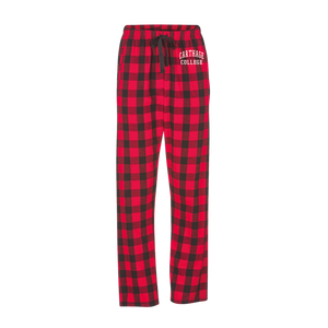 Unisex Haley Flannel Pant, Red/Black Buffalo Plaid