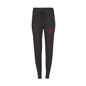 Ladies Cuddle Jogger, Black Heather