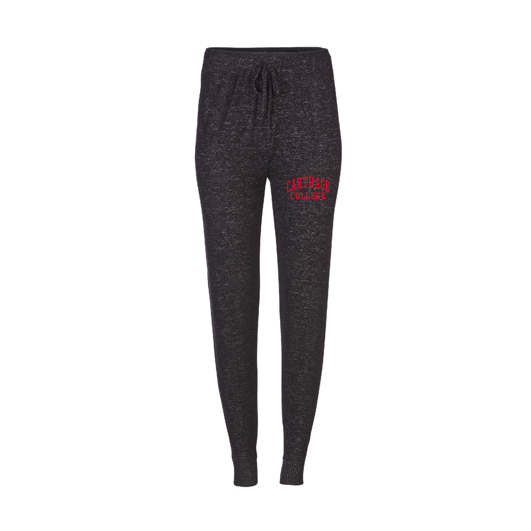 Ladies Cuddle Jogger, Black Heather