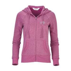 Ladies Dream Fleece Full Zip Hoodie, Orchid Heather