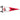 12 X 32 Two-Piece Flock Plus Pennant | Red