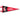 7 X 18 Two-Piece Flock Plus Pennant | Red