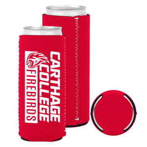 Tall Skinny Can Cooler, Red