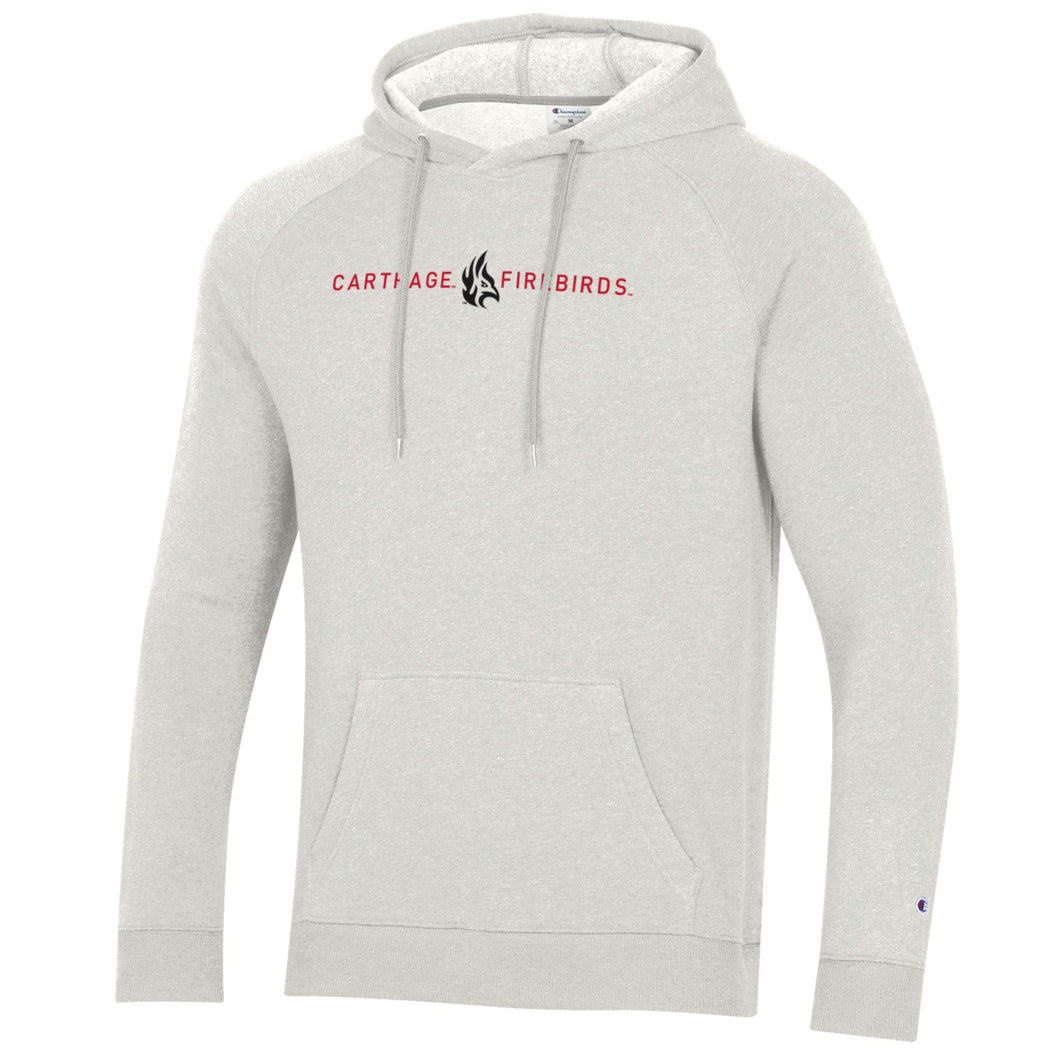 CHAMPION Embroidered Line Triumph Hood, Pebblestone (F24)