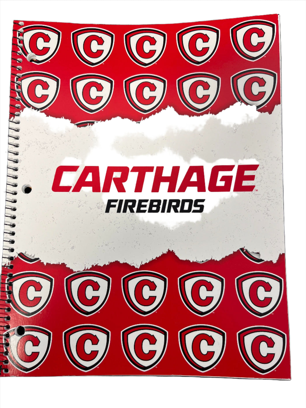 Carthage Firebirds 1-Subject Notebook